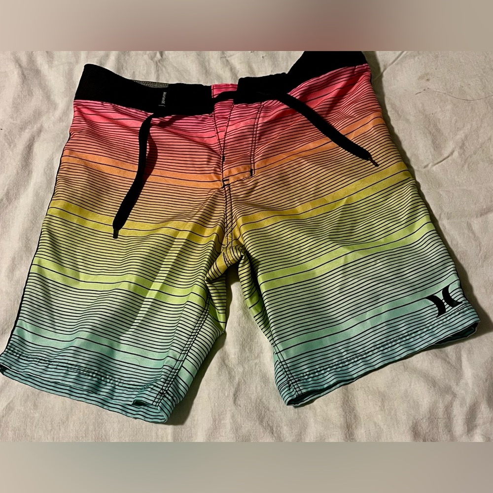 Hurley Rainbow Gradient Board Shorts